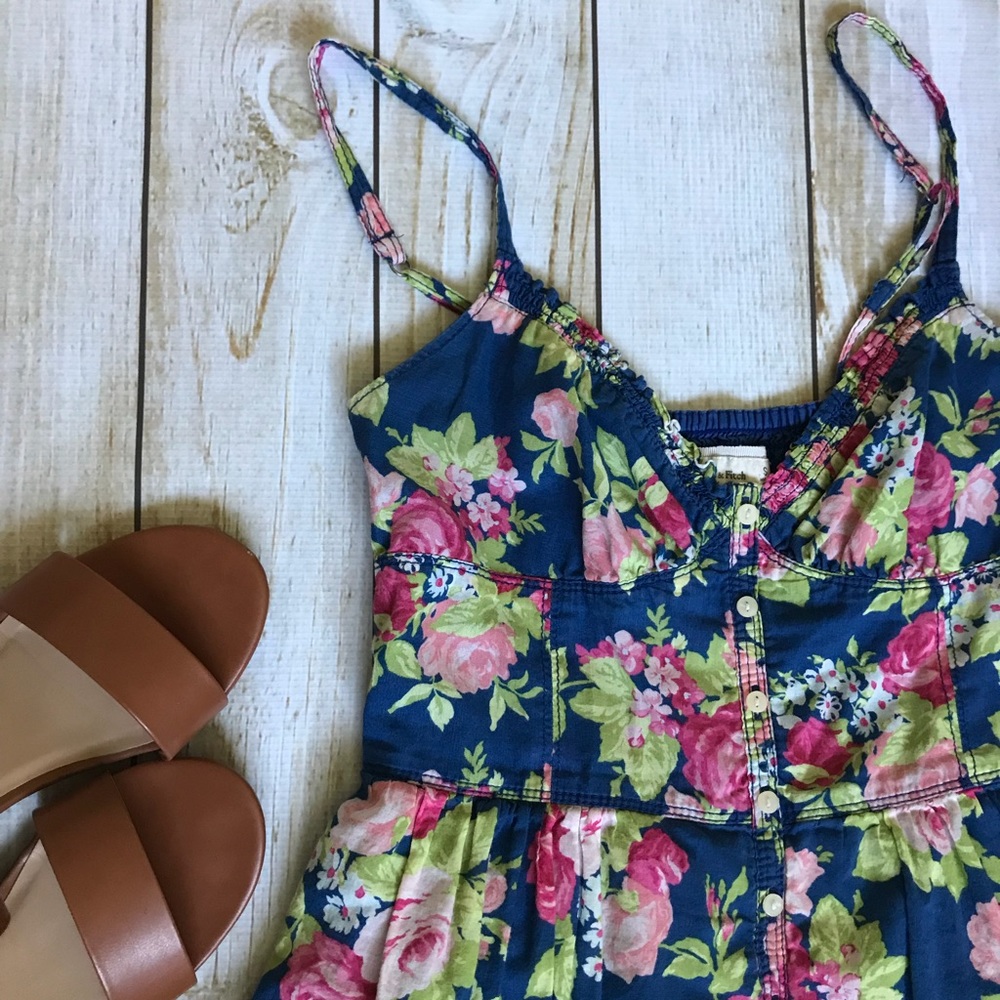 Sweet Floral Summer Dress size S